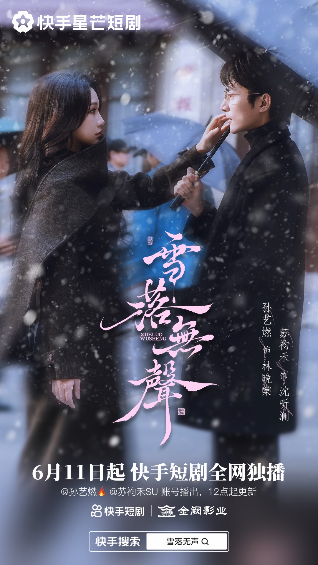 雪落.无声海报