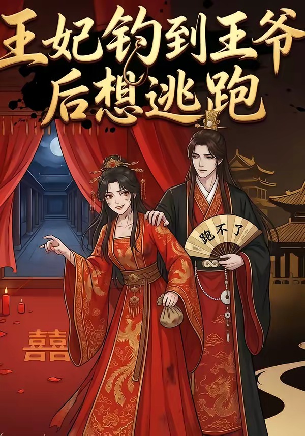 王妃钓到王爷后想逃跑封面图