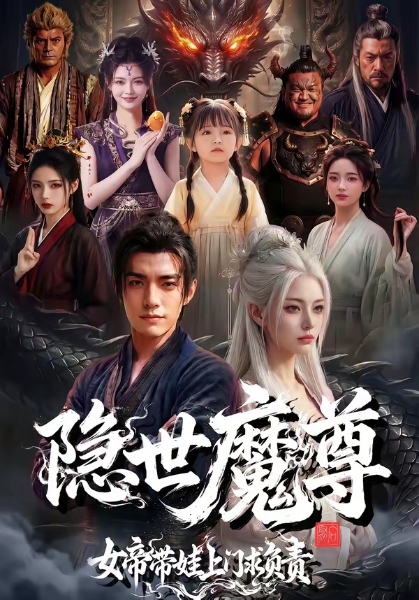 隐世.魔尊女帝带娃上门求负责封面图
