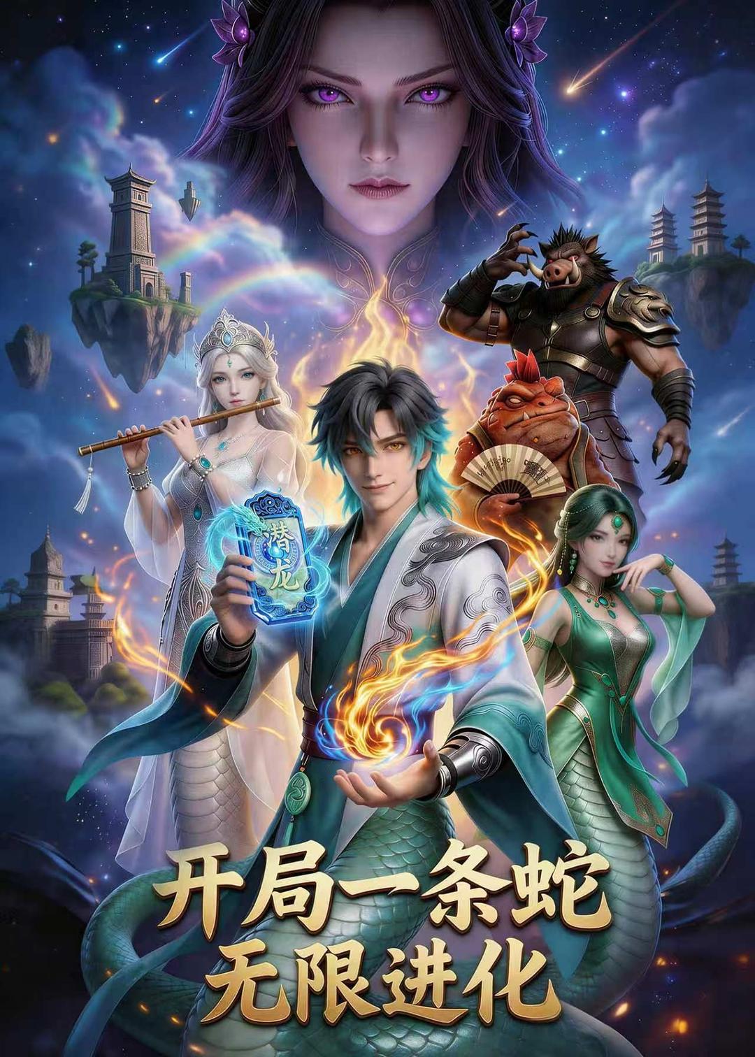 开局一条蛇无限进化