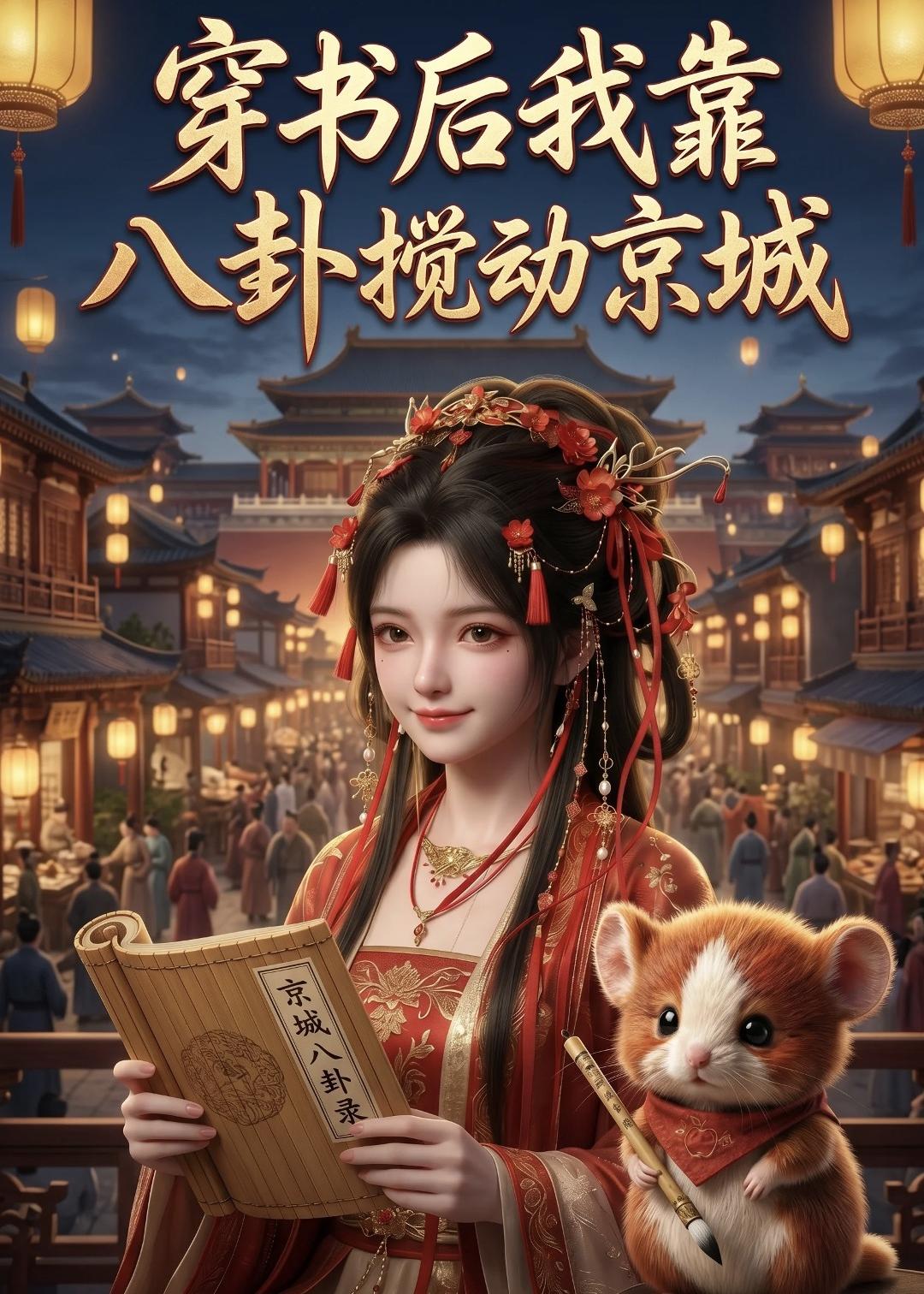 穿书后我靠八卦搅动京城封面图
