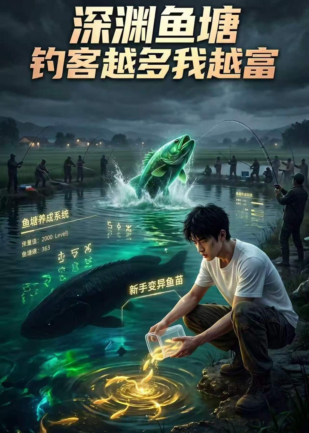 深渊鱼塘：钓客越多我越富封面图