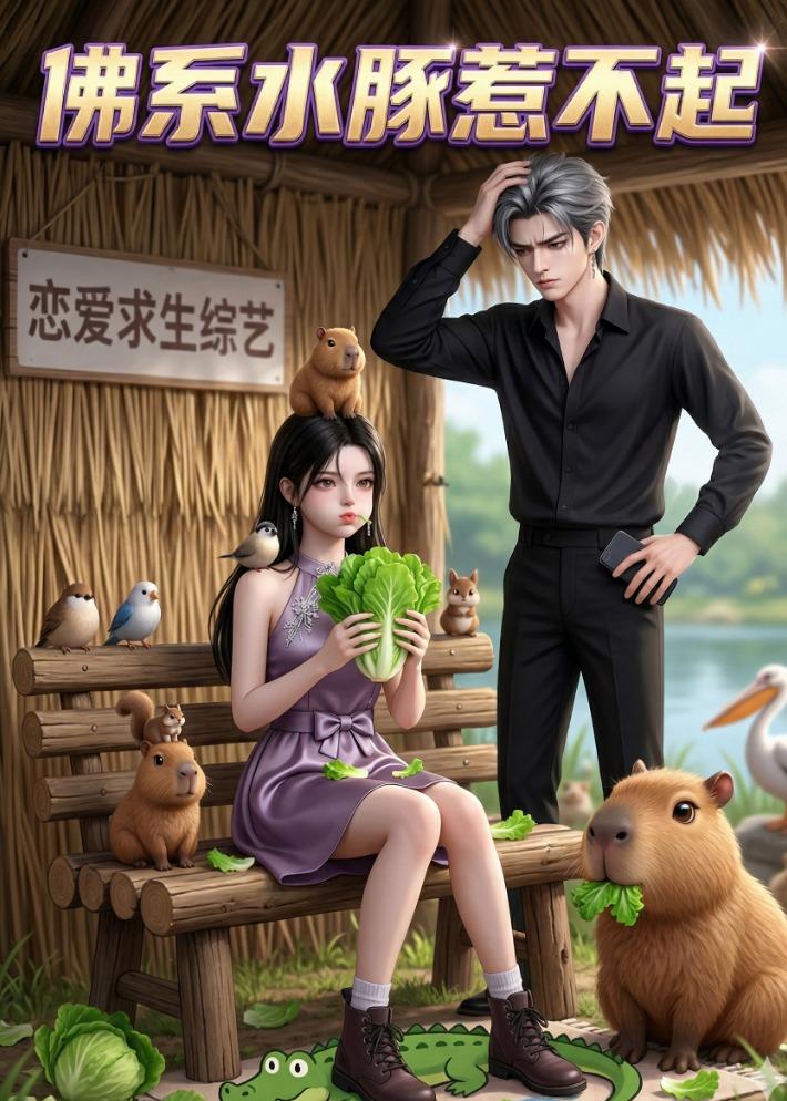佛系水豚惹不起封面图