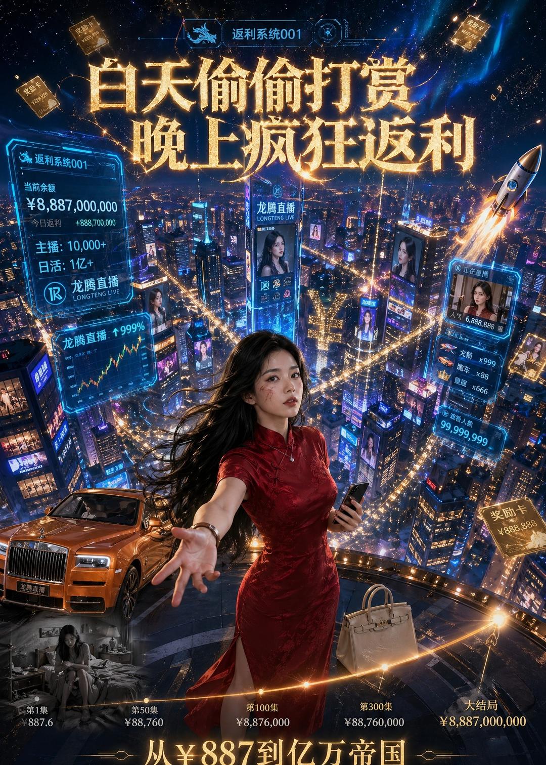 白天偷偷打赏，晚上疯狂返利封面图