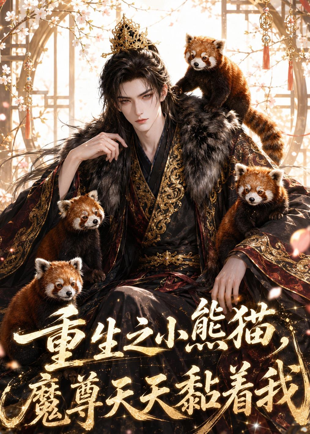 重生之小熊猫，魔尊天天黏着我封面图