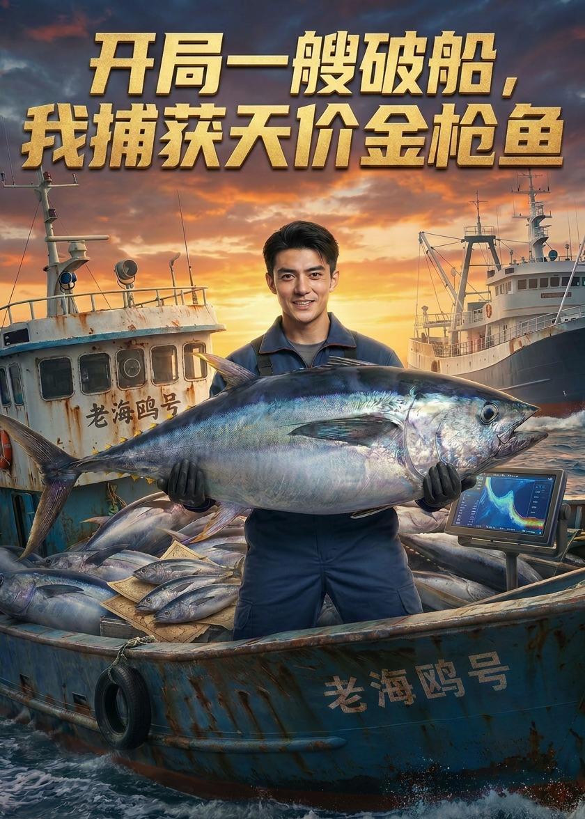 开局一艘破船，我捕获天价金枪鱼封面图